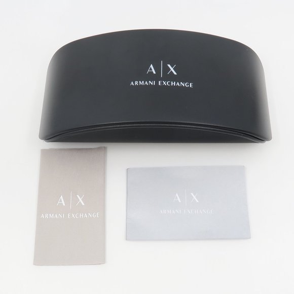 AX 1010 6050 Armani Exchange 53mm New Dark Purple Eyeglasses with case - Picture 7 of 7